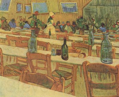 Vincent Van Gogh Interio of the Restaurant Carrel in Arles (nn04) Spain oil painting art